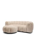 Pufa Footstool Vicenza, Natural