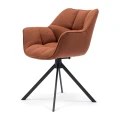 Krzesło obrotowe Swivel dining chair Carnaby, Brown