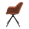 Krzesło obrotowe Swivel dining chair Carnaby, Brown