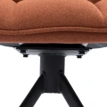 Krzesło obrotowe Swivel dining chair Carnaby, Brown