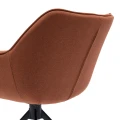 Krzesło obrotowe Swivel dining chair Carnaby, Brown