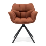 Krzesło obrotowe Swivel dining chair Carnaby, Brown