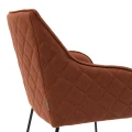 Krzesło Dining chair with armrest Frisco Drive, Brown