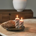 Świeca Twisted Blunt candle M, Natural