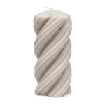 Świeca Twisted Blunt candle M, Natural