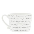 Kubek I LOVE YOU 10x8x7cm