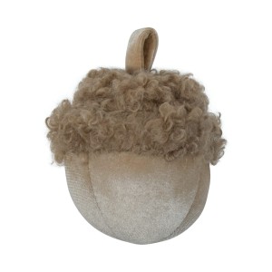 Poduszka dekoracyjna velvet decoration acorn creme 15cm*