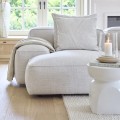 Sofa modułowa Hamilton chaise longue module, Left, White