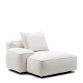 Sofa modułowa Hamilton chaise longue module, Left, White
