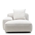 Sofa modułowa Hamilton chaise longue module, Left, White
