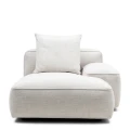 Sofa modułowa Hamilton chaise longue module, Right, White
