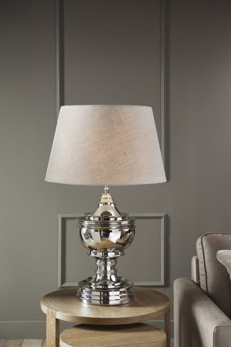 Lampa stołowa Table lamp Chess, Silver