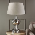 Lampa stołowa Table lamp Chess, Silver