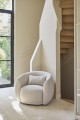Fotel obrotowy Swivel armchair Leonardo, Natural