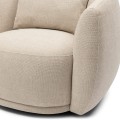 Fotel obrotowy Swivel armchair Leonardo, Natural