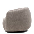Fotel obrotowy Swivel armchair Leonardo, Taupe