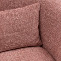 Fotel obrotowy Swivel armchair Leonardo, Coral pink
