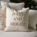 Poszewka dekoracyjna Cushion cover Jolly And Bright, White