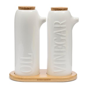 Butelki na oliwę i ocet zestaw Oil and vinegar set Oleum