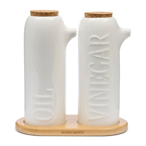 Butelki na oliwę i ocet zestaw Oil and vinegar set Oleum