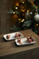 Talerzyki Serving plate Sparkling Times, Set of 2