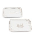 Talerzyki Serving plate Sparkling Times, Set of 2