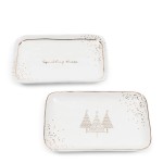Talerzyki Serving plate Sparkling Times, Set of 2