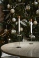 Candlestick Classic Bow L, Silver