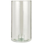 Lampion glass f/3.8 cm candle w/fixed holder tall model