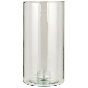 Lampion glass f/3.8 cm candle w/fixed holder tall model
