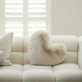 Poduszka serce Faux Fur Cushion Heather Heart