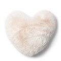 Poduszka serce Faux Fur Cushion Heather Heart