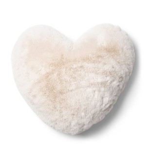 Poduszka serce Faux Fur Cushion Heather Heart