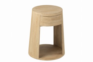 Stolik nocny Drawn Mango Wood/Mdf Natural