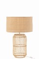 Lampa Mush Linen/Bamboo Natural