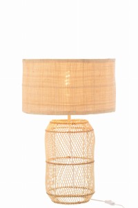 Lampa Mush Linen/Bamboo Natural