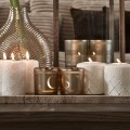 Świeca Pillar Candle Pillar Padded, White, 9,5x10