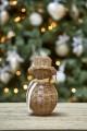 Rzeźba rattanowa bałwan Decoration Statue Rustic Rattan Snowman