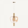 Lampa Crystal Gold