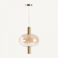 Lampa Crystal Gold