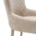 Krzesło Dining chair with armrest Corvara, Beige