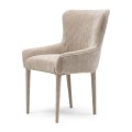 Krzesło Dining chair with armrest Corvara, Beige