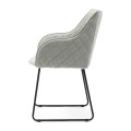 Krzesło Dining Armchair Frisco Drive, Soft Green, Belgium Weave