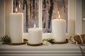 Tacka Candle tray w/edge Gloria