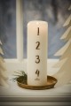 Tacka Candle tray w/edge Gloria