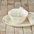Miska Bowl Portofino, White, L