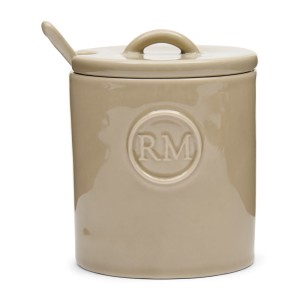 Cukiernica Sugar bowl with spoon Portofino