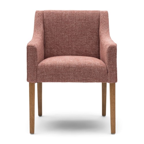 Krzesło Dining chair Savile Row, Coral Pink