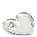 Świecznik Candlestick Heart Plate