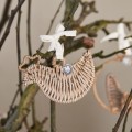 Zawieszka rattanowa kurka Easter Pendant Rustic Rattan Easter Chicken